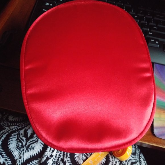 OES Amaranth Pillbox Satin Hat (NEW) - Picture 2 of 5